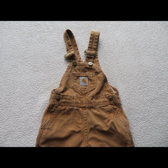 Carhartt Overalls Tan | 18 Months - Picture 2 of 6